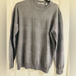 Men’s Murano, lightweight sweater, gray size large new with tags